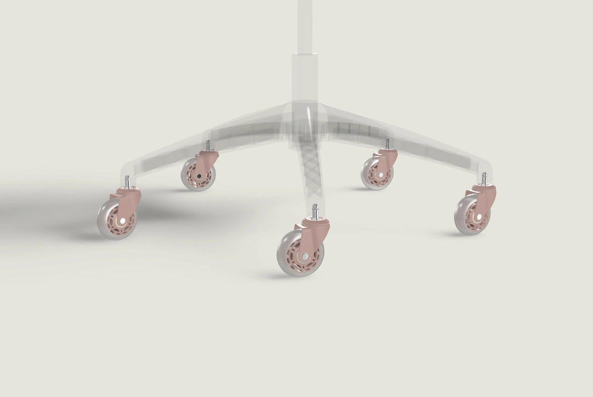 Roulettes pivotantes premium