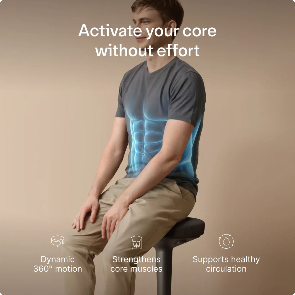 Tabouret ergonomique dynamique