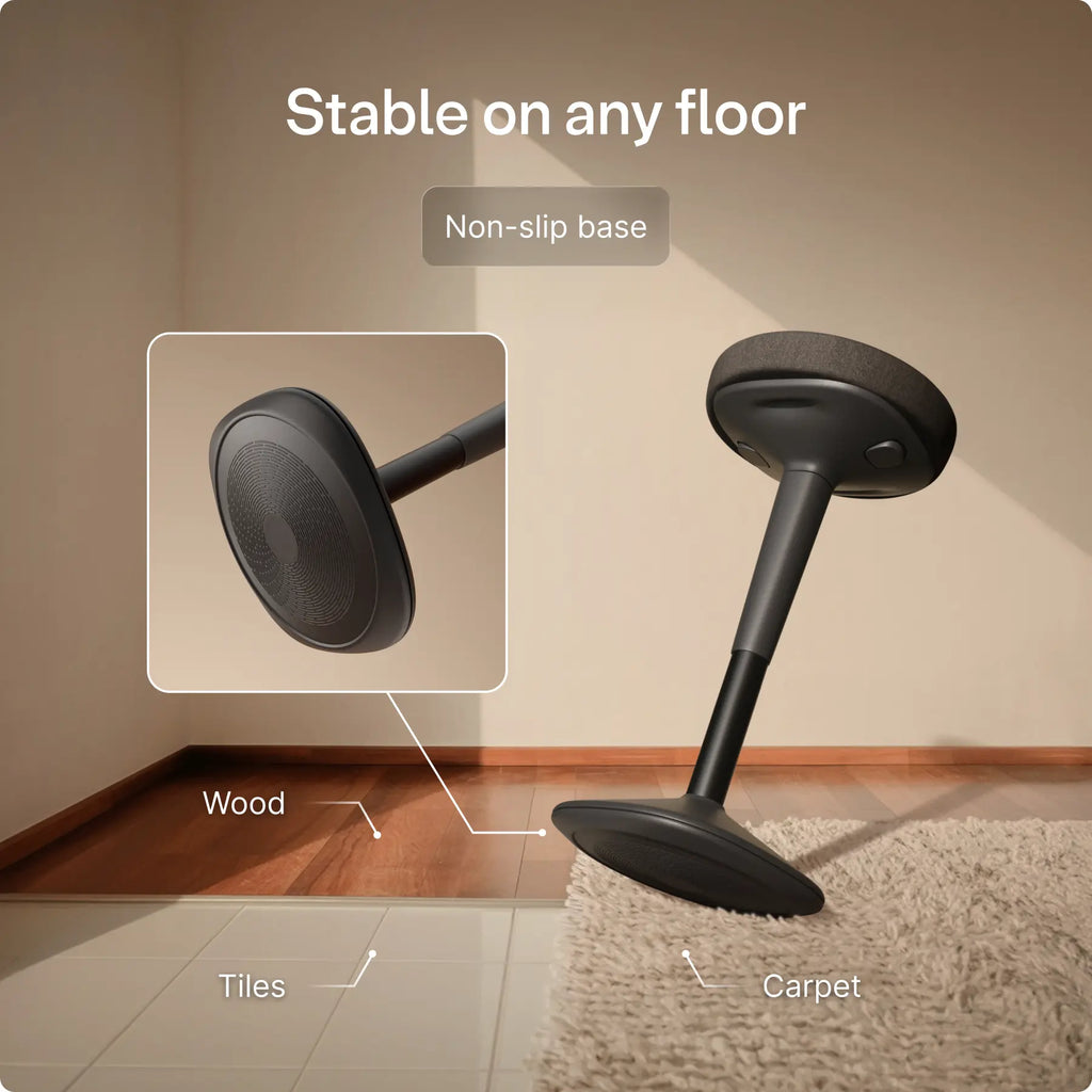 Tabouret ergonomique dynamique