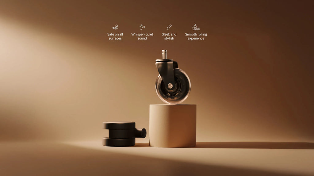 Roulettes pivotantes premium